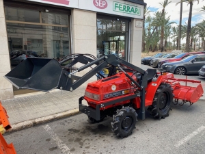 TRACTOR MITSUBISHI CON PALA DELANTERA